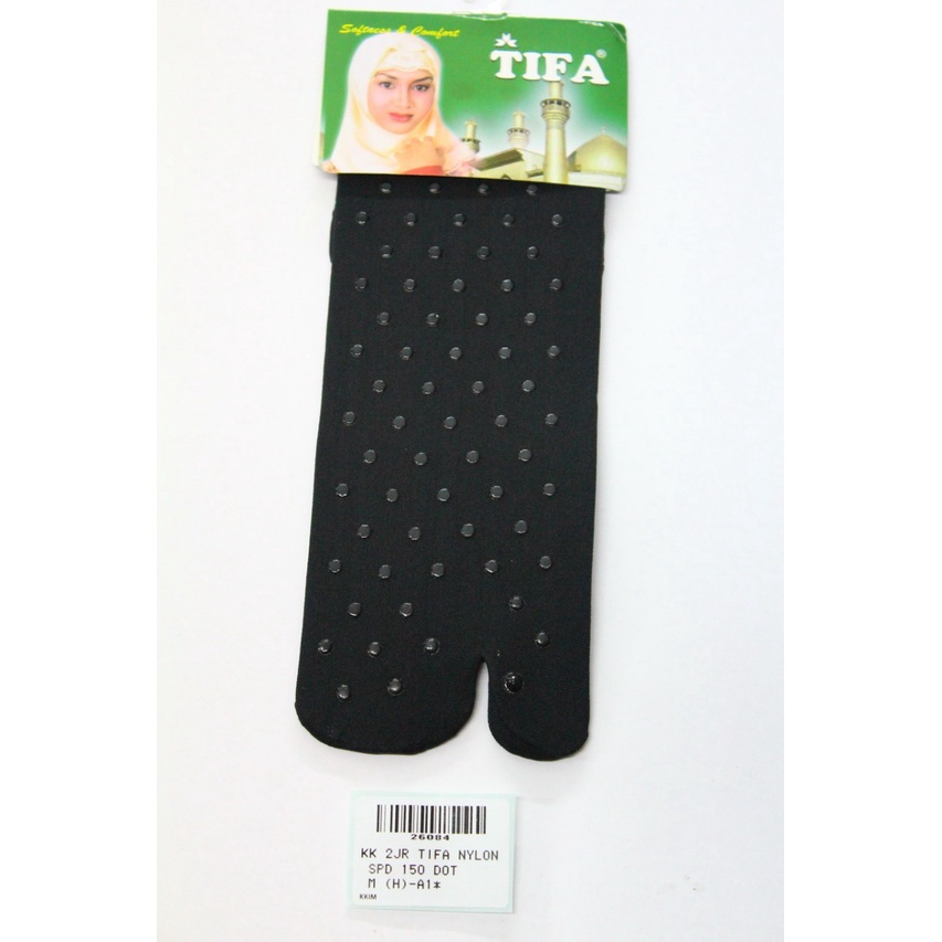 Kaos Kaki Wanita TIFA NYLON 2JR SPD 150 DOT Muslimah / Pakaian Muslim Kebutuhan Perempuan - sckmenwear GROSIR