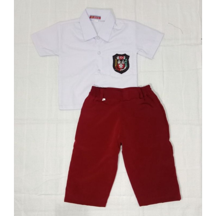 Baju Setelan Sekolah Balita/Anak Laki Laki