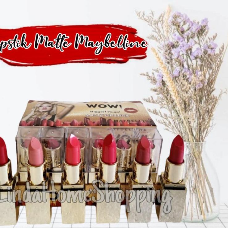 ℗ [PER LUSIN] LIPSTICK REVLON  MATTE / Lipstik Maybeline Matte ✴