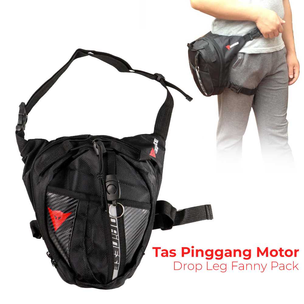 Dainese Tas Pinggang Motor Drop Leg Fanny Pack