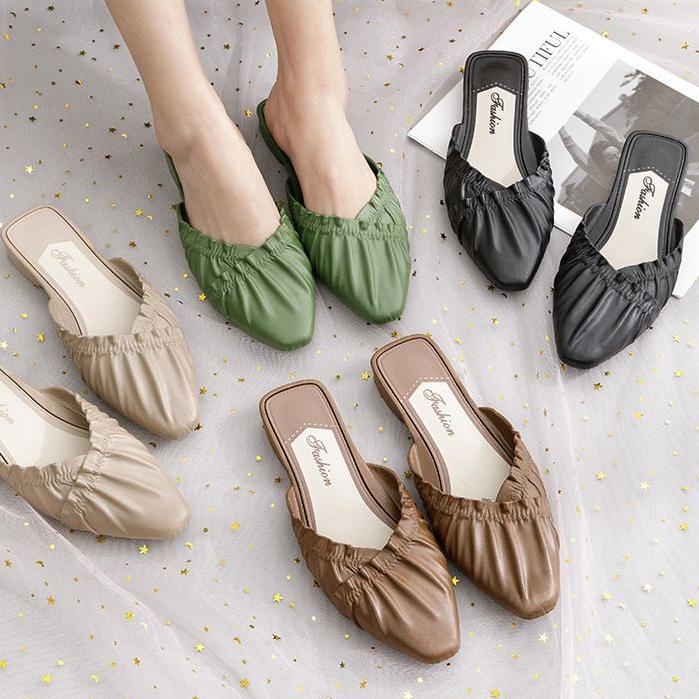 MALL Sepatu Flat Jelly Shoes Wanita Andine Import Terbaru S2 ??