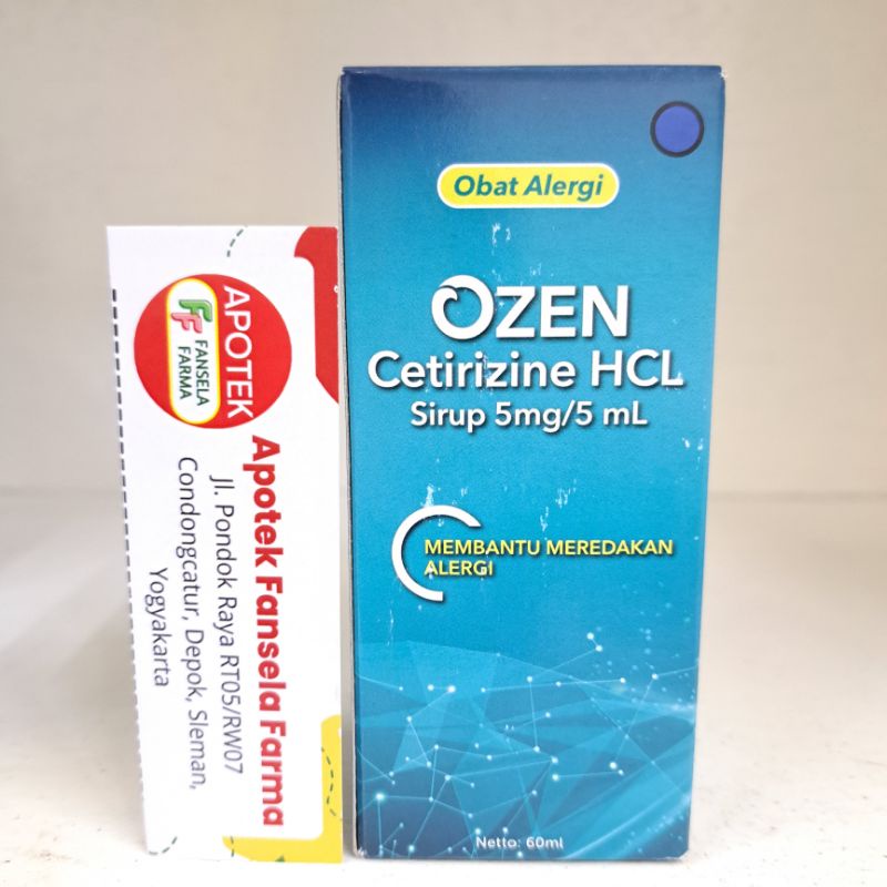 Sirup Obat Gatal alergi biduran anak dan dewasa