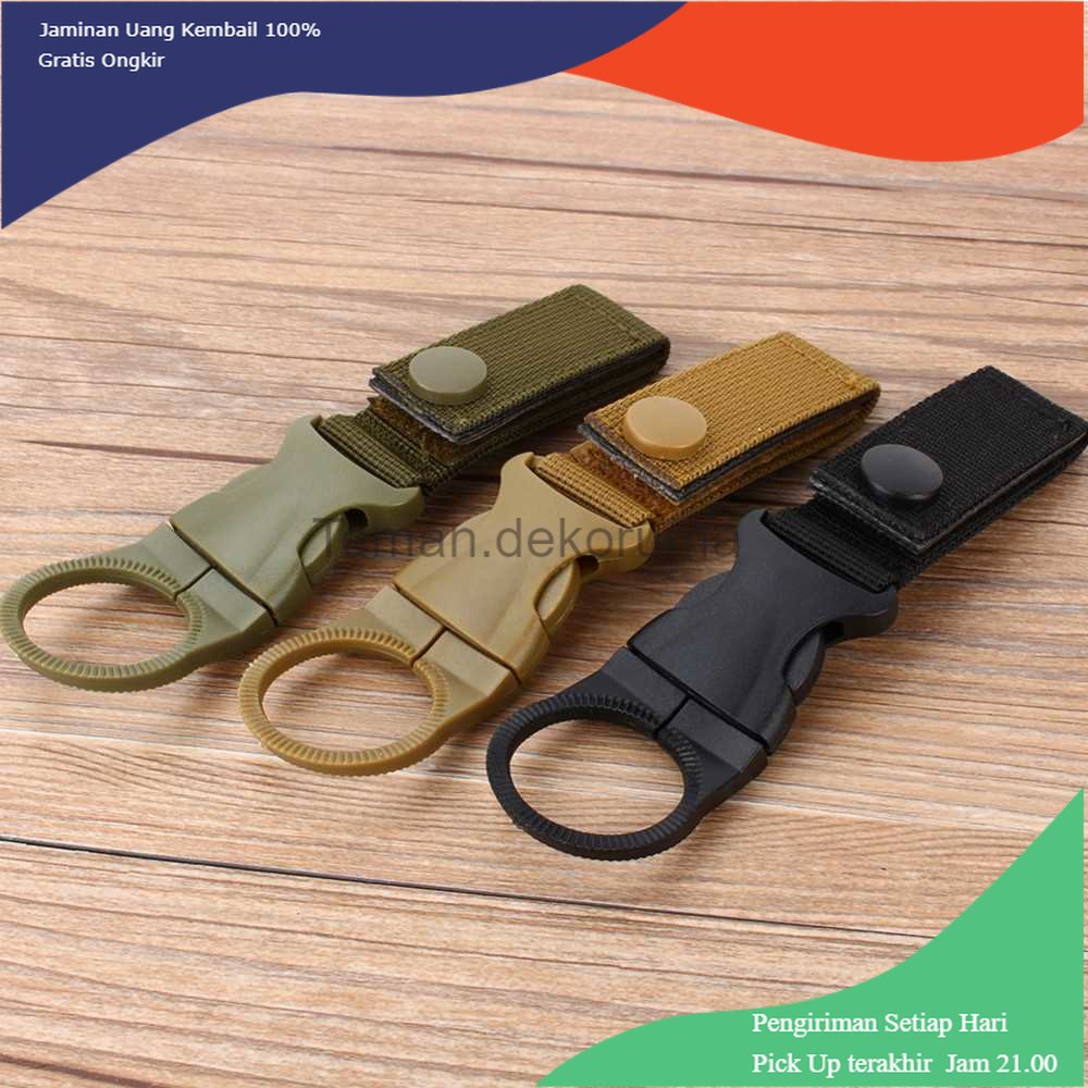 TD - DPR Tegoni Buckle Hook Botol Minum EDC Backpack Hanger - E-1130