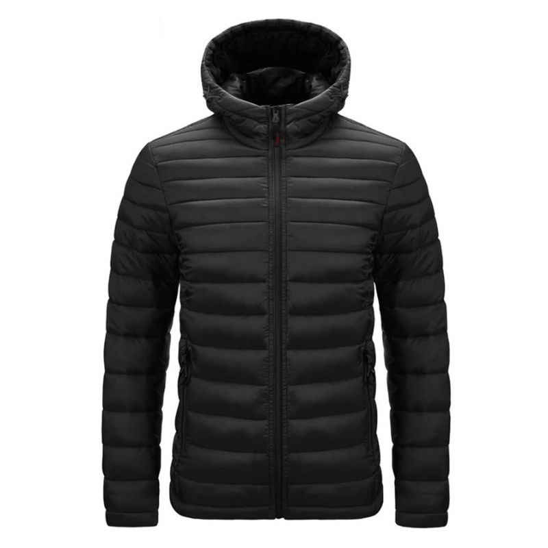 JAKET GUNUNG PUFFER PARASUT INNER DACRON SILICON JAKET OUTDOOR PRIA DAN WANITA HODDIE CASUAL JAKET M