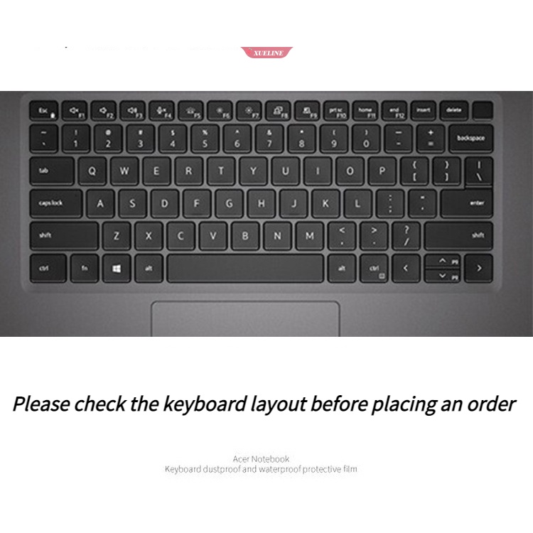 Lintang Dell 14-inch7420 7410 5420duse proof keyboard Laptop Penutup Debu Komputer Kantor Silikon Pelindung Kulit [ZXL]