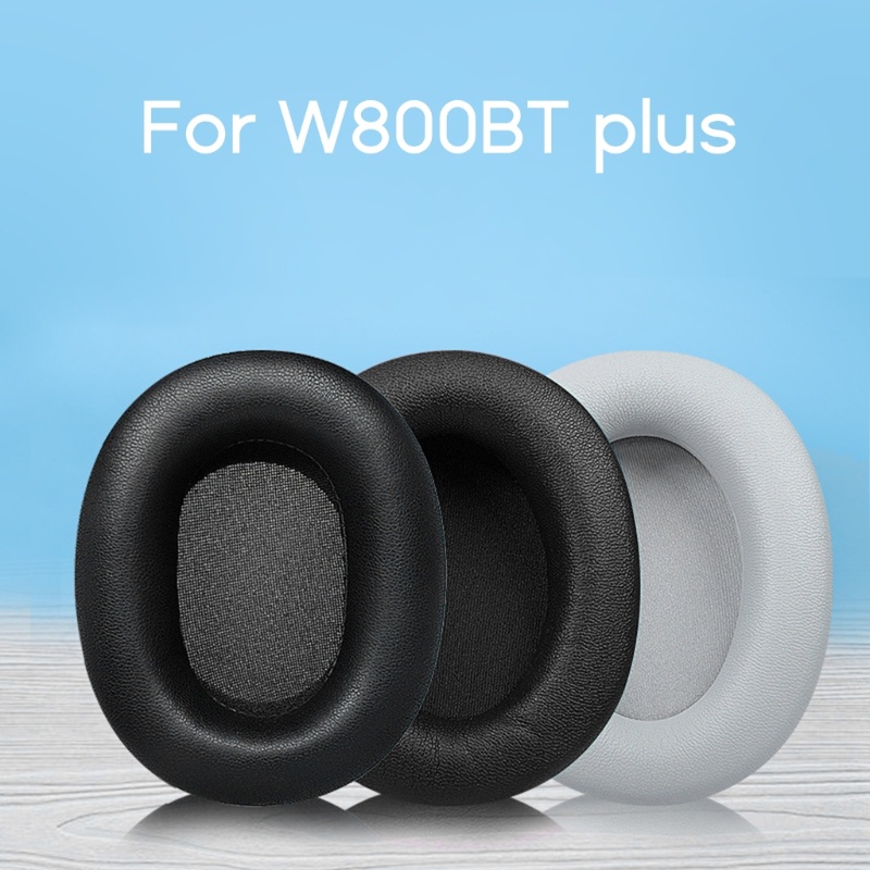 Bt Bantalan Telinga Tahan Lama Untuk W800BT plus Headphone Sleeves Earmuffs Easy Replaced Ear Pads Headphone Sleeves Cover Dengan Buc