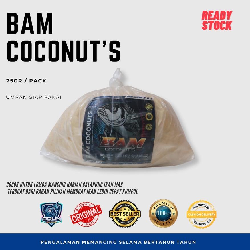 8.8 Umpan Bam Coconut Umpan pancing Bam dari adun mancing - umpan ikan mas