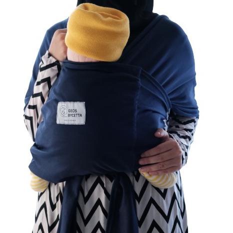 ❆  Gendongan Kaos 2 In 1 Baby Wrap With Sash