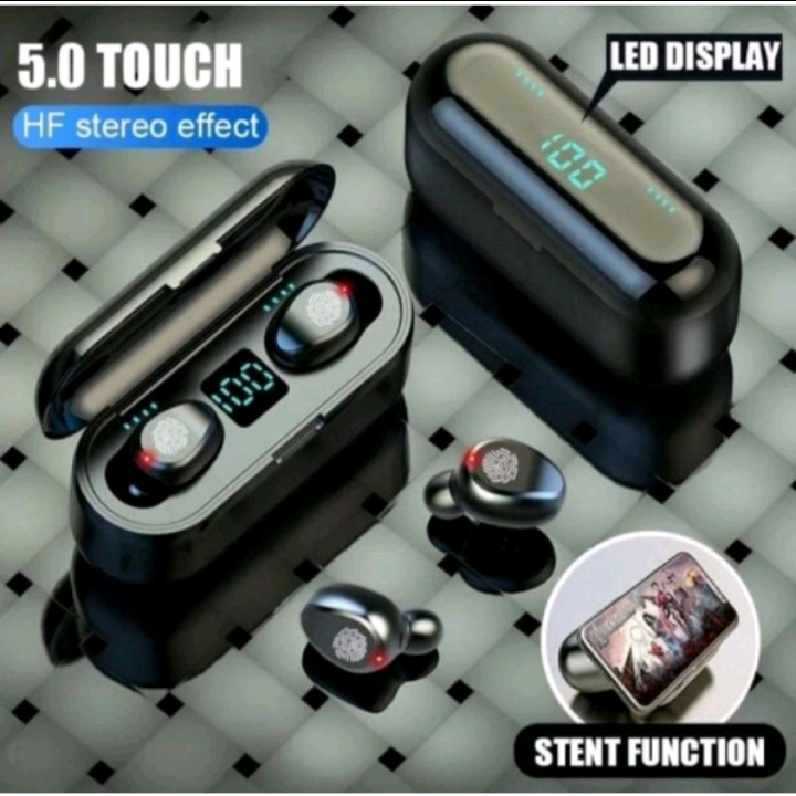 F9-34 TWS EARPHONE BLUETOOTH Powerbank Headset Inpods Headphone