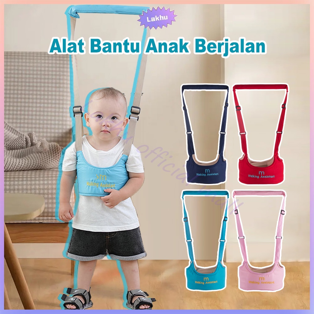 Lakhu Baby Walking Assistant Baby Walker Belt Sabuk Pengaman Alat Bantu Jalan Bayi