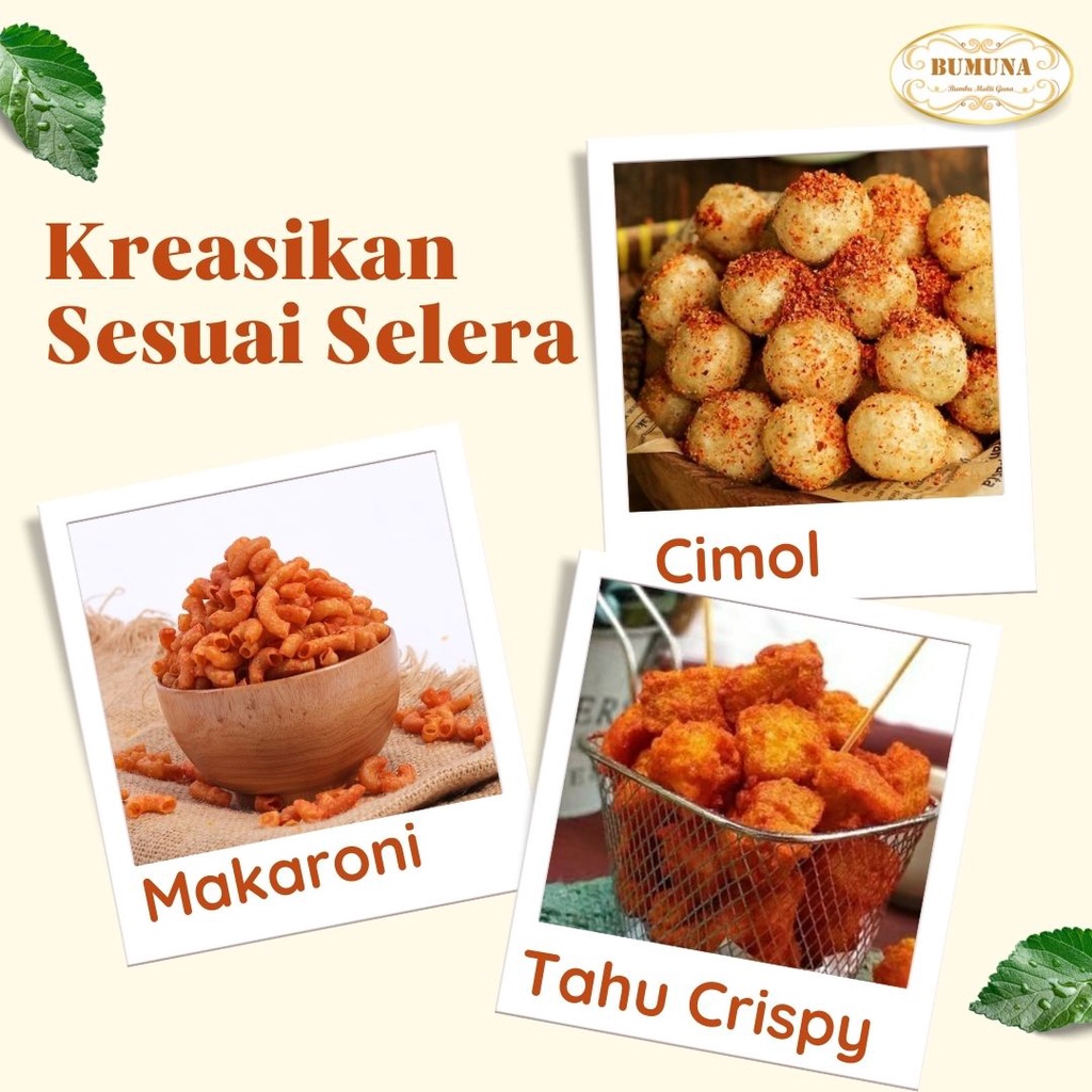 

XMASTER VARIAN BUMBU TABUR 1KG BUMUNA ANEKA RASA BALADO / BBQ / AYAM BAWANG / KEJU BUMBU KRIPIK