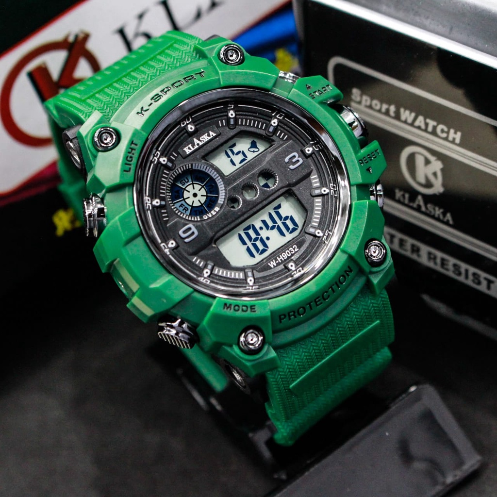 JAM TANGAN TERBARU KLASKA W-H9032 ORIGINAL/ WATRRESISTENT