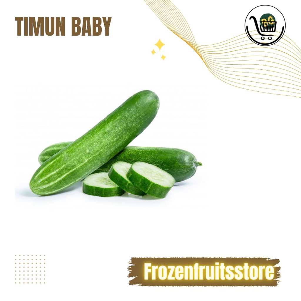 

Timun baby segar 500gr, timun baby, timun lalap