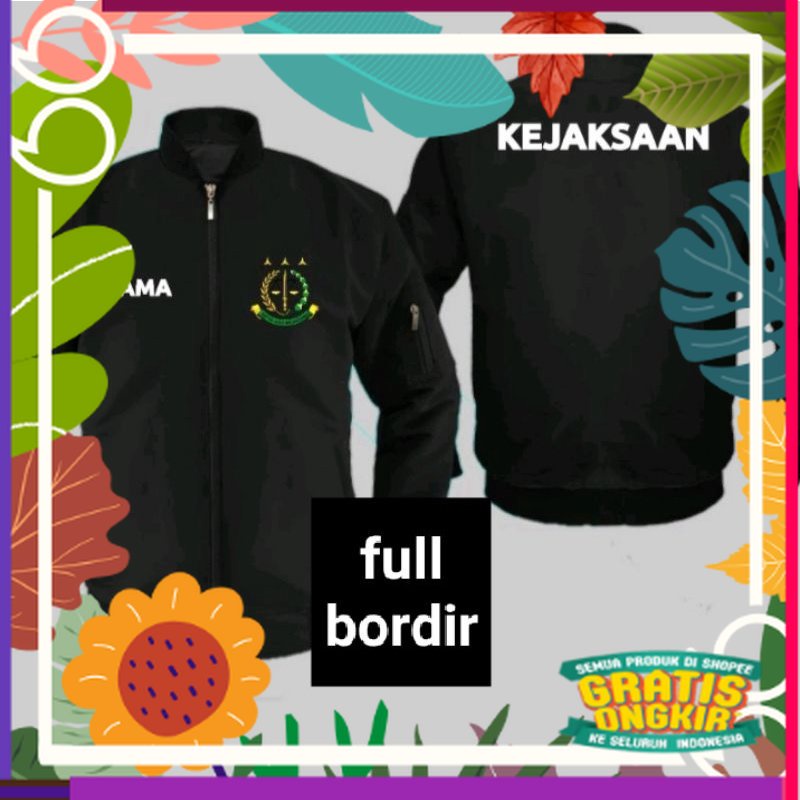 jaket bomber kejaksaan ri full bordir jaket kejaksaan bomber kejaksaan jaket bomber pengadilan / bro