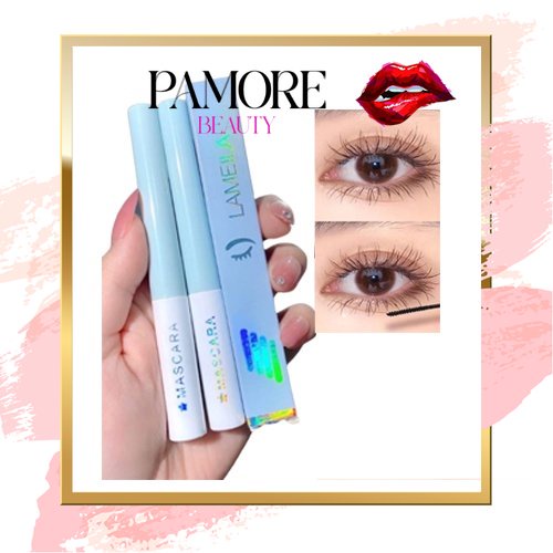 LAMEILA MASCARA BIRU TOSCA Penebal Alis dan Pelentik Bulu Mata Waterproof Tahan Lama