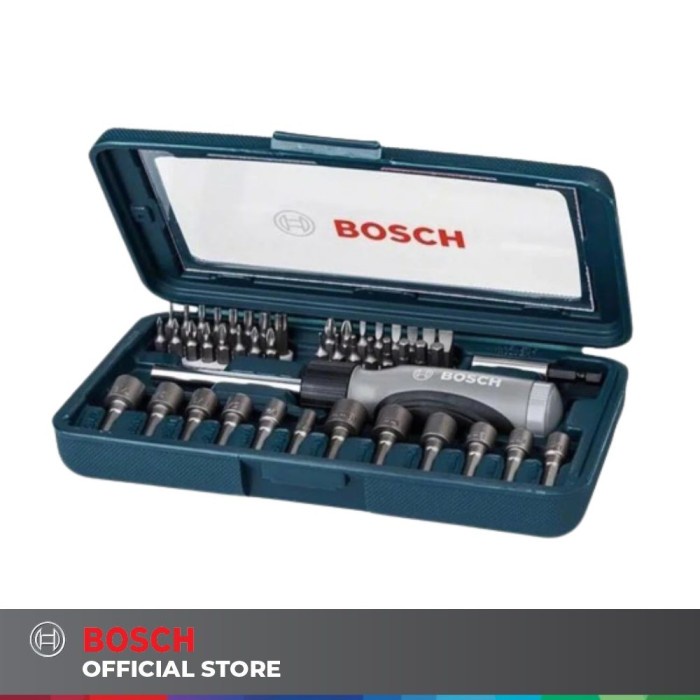 Shock Bosch Mata Obeng X-Line 46 Pcs Screwdriver Set / Kunci Sok