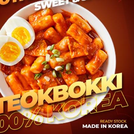 

۞ 400g Tteokbokki import Korea Frozen + Saus Asli Korea Makanan Korea Korean Food Topoki Tokpoki Tokpokki Tteokpokki Instant Halal tteokpokki tteokpoki tokboki ❉