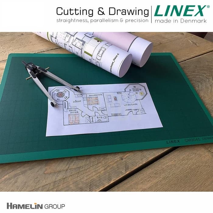 

Linex Cutting Mat Alas Potong Kertas 2 sisi