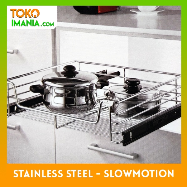 Rak Panci Tarik Serbaguna Vitco Stainless Steel XC 24090 SM