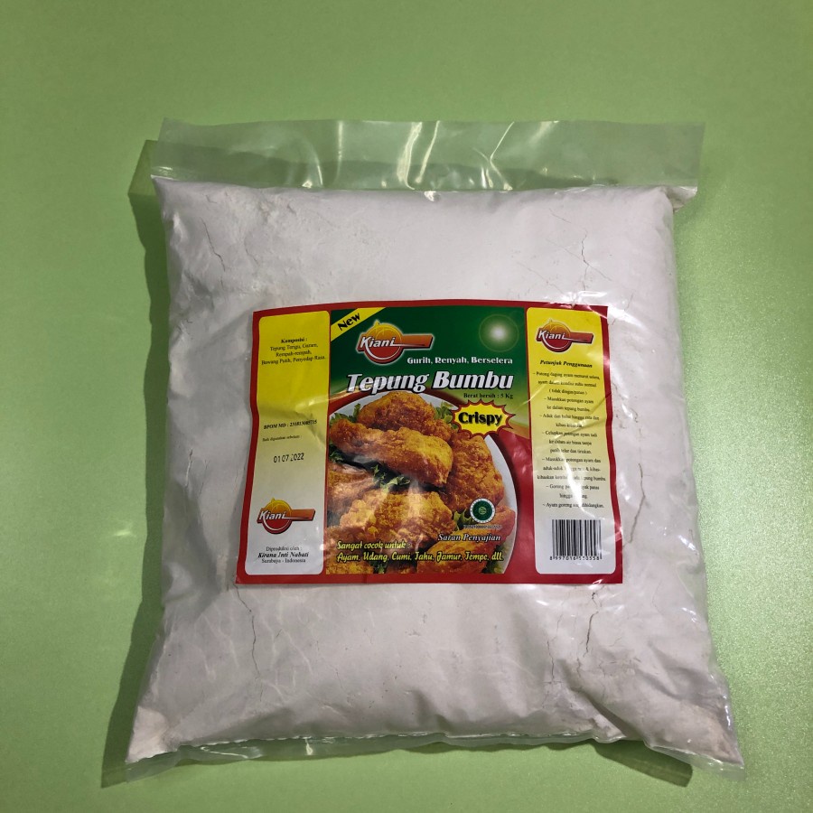 

Tepung Bumbu Kiani Crispy 5 Kg (Kilogram)