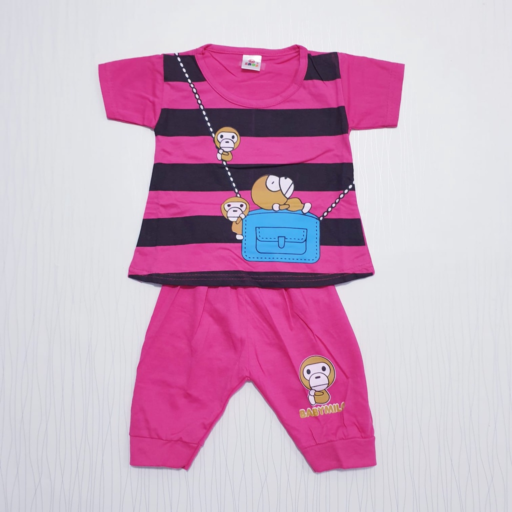 COD setelan anak cewe 0-12 bulan baby alicia / pakaian bayi perempuan / baju baby