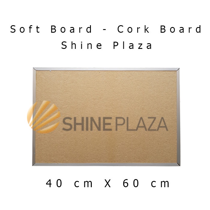 

BISA COD Soft Board - Cork Board - Pin Board 40cm x 60cm