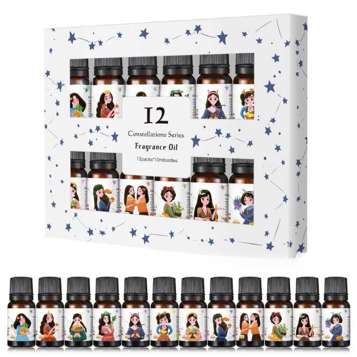 Pure Essential Oil Minyak Aromatherapy Constellation 12in1 10ml Esensial Oil Aromaterapi Pewangi Ruangan
