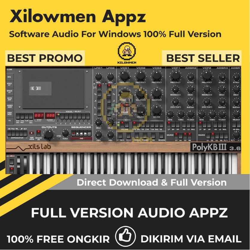 [Full Version] XILS-lab polyKB III Pro Lifetime Audio Software WIN OS