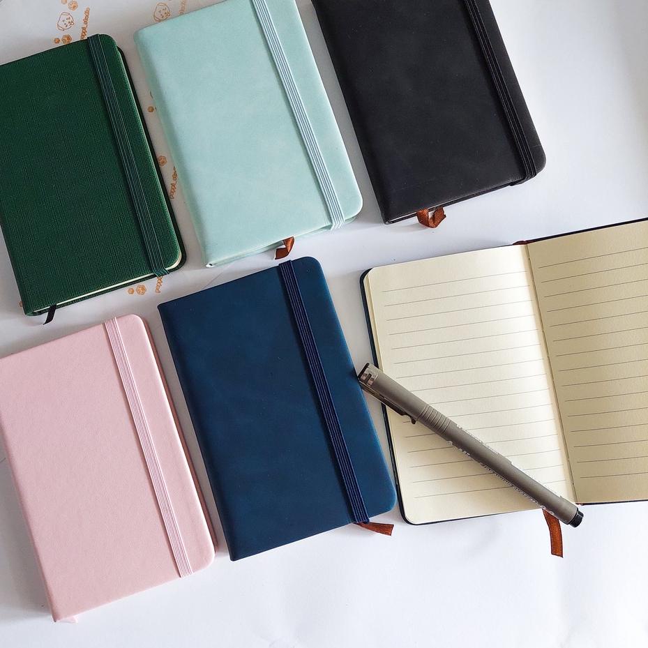 

Idr8R2d Notebook Buku Tulis A6 HardCover Tebal Polos | Buku Diary | Buku Catatan | Journal Book