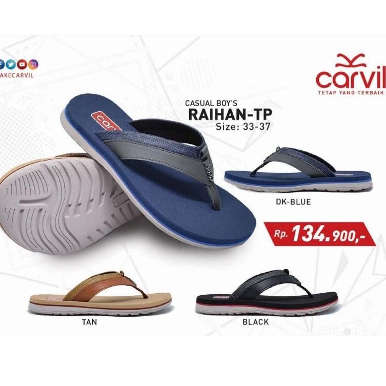SPECIAL PRICE CARVIL RAIHAN-TP | SANDAL CASUAL ANAK/REMAJA ORIGINAL 100%