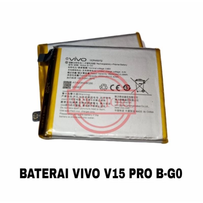 BATTERY BATRAI BATRE BATERAI VIVO V15 PRO BG0 B-G0 BATT ORIGINAL