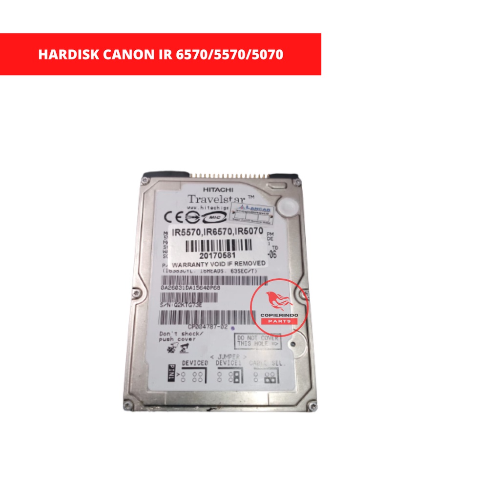 HARDISK CANON IR 5570/6570/5070