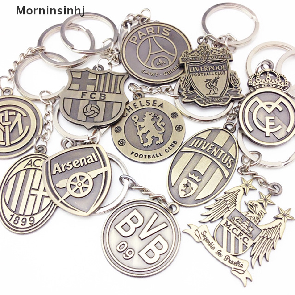 Mornin Logo Tim Klub Bola Gantungan Kunci Metal Keyholder Gantungan Kunci Mobil Untuk Eropa Countris Football Club Souvenir Untuk Fans Sepak Bola Sepak Bola id