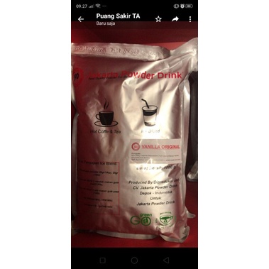 

✨NEW✨ -POWDER BUBUK MINUMAN RASA VANILLA ORIGINAL- 1.1.23
