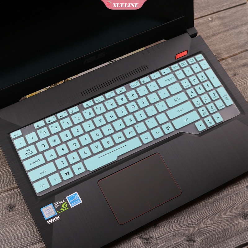 Cover keyboard Silikon Transparan Untuk film Perlindungan keyboard laptop gaming Asus FX503 FX63VD [ZXL]