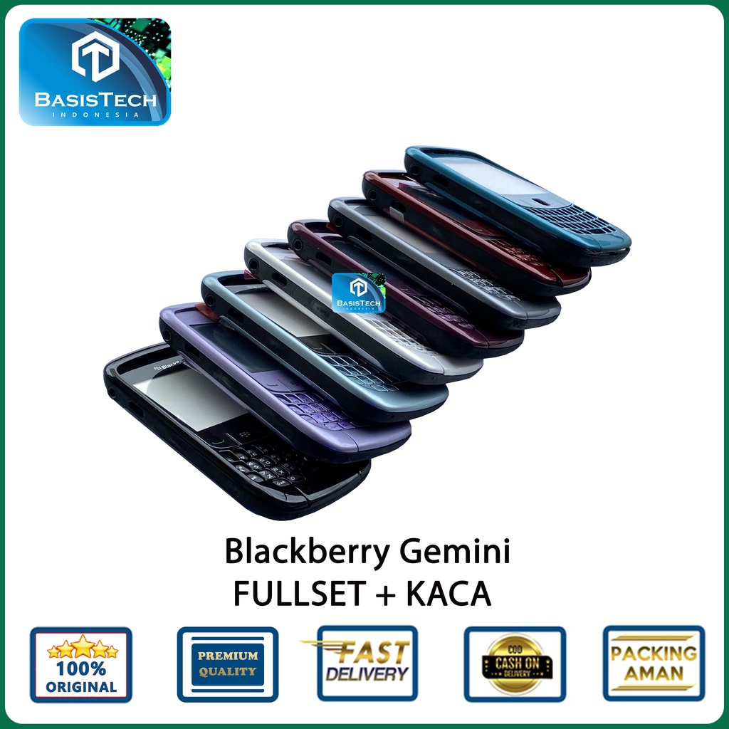 HOUSING CASING BLACKBERRY BB GEMINI 8520 FULLSET ORIGINAL QUALITY