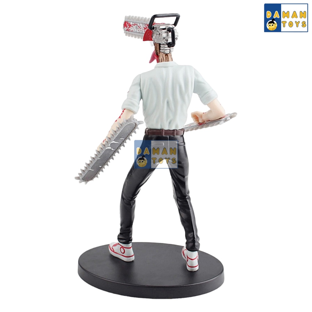 Chainsaw Man Action Figure Makima Denji Power Pochita Pajangan Anime