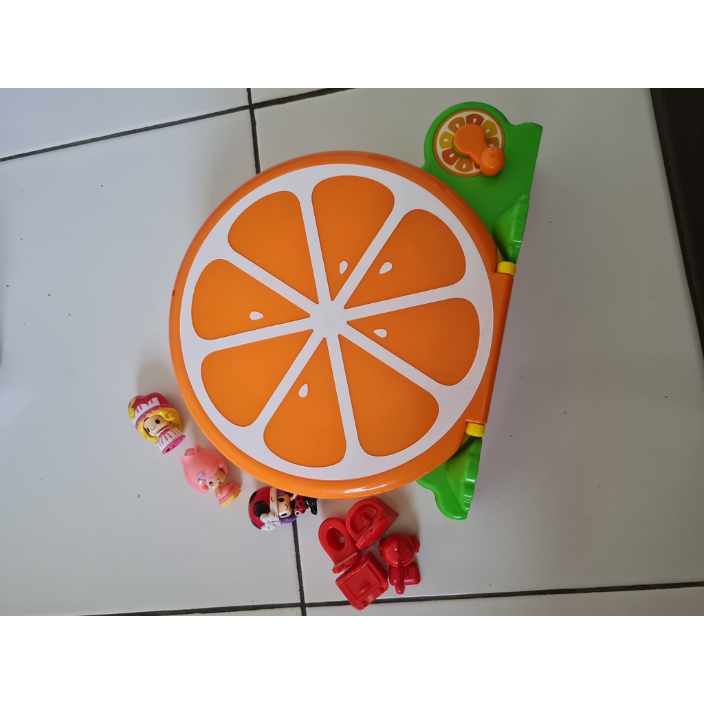 Preloved mainan rumah rumahan koeda chan orange house rare