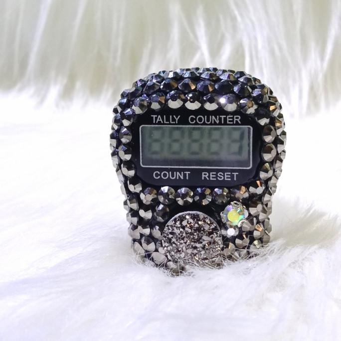 Tasbih Digital Swarovski Premium