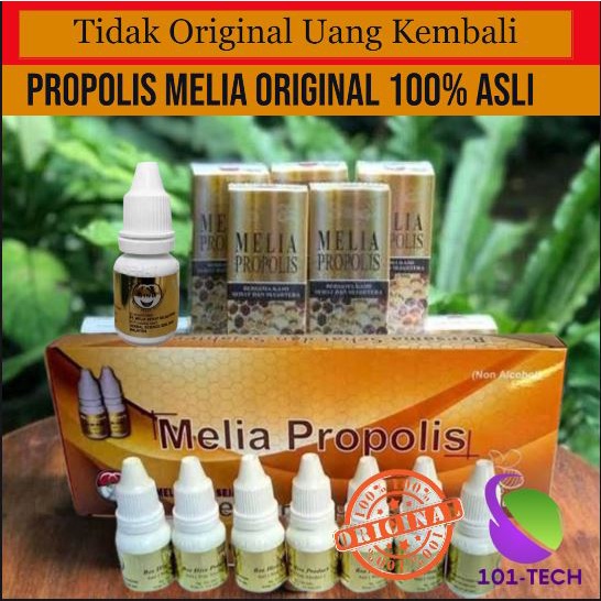 Propolis Melia MSS Original 100% Asli Biang 1 Botol 6ml -101 Tech