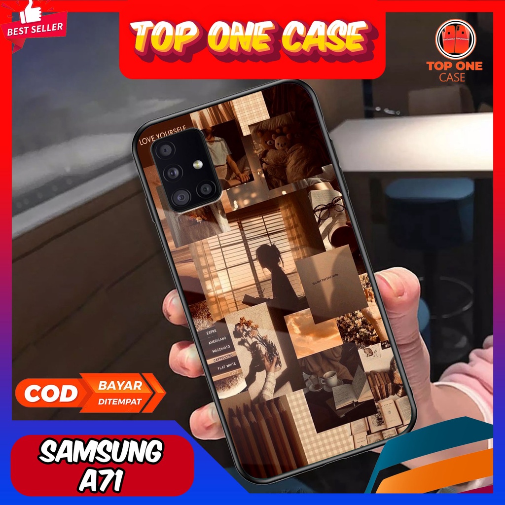 Case SAMSUNG A71 - Casing SAMSUNG A71 Terbaru 2022 TOP ONE CASE [ WLP ] Silikon SAMSUNG A71 -  Case 