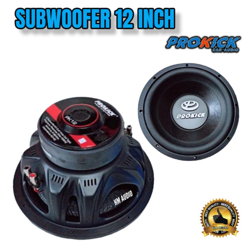 Speaker Subwoofer PROKICK PK 12 Double coil Double magnet