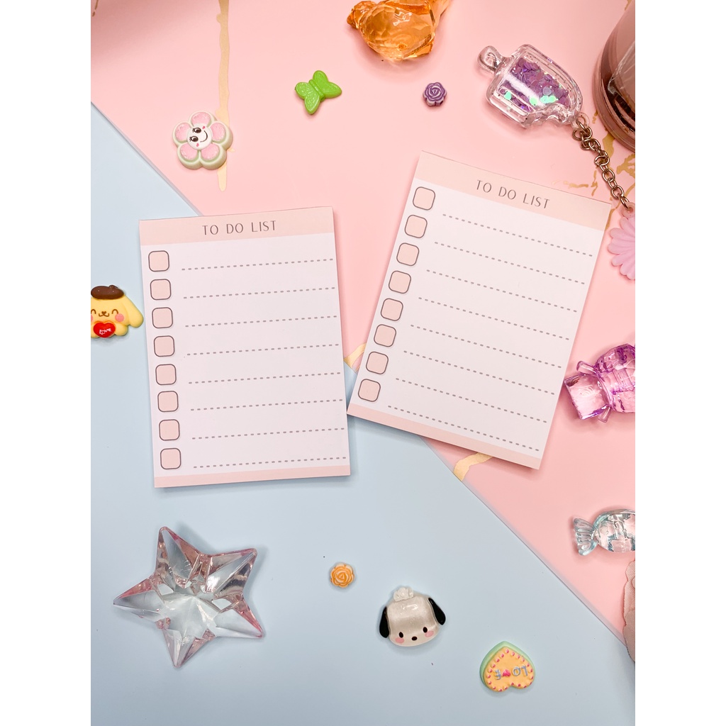 【GOGOMART】Kertas Memo Memopad Memo Notepad / Memo Catatan Bukan Sticky Notes Tempel - MM041