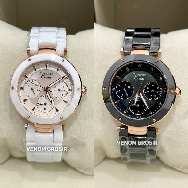 JAM TANGAN WANITA ALEXANDRE CHRISTIE AC2807 ORIGINAL