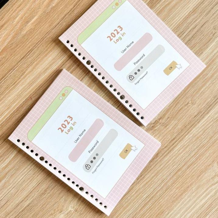 

IAN942 BINDER PLANNER 2023 EDITION| A5 (PAPER ONLY) / HVS 80 GSM ++