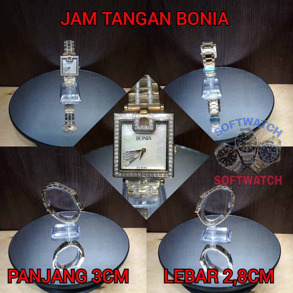 JAM TANGAN ARLOJI BONIA ASLI 100% ORIGINAL WANITA