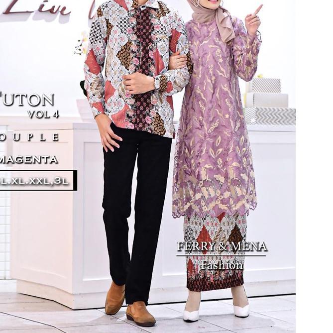 ۩ Kebaya Couple / Kebaya Tunik Couple / Kebaya Couple Kemeja Batik / Kebaya Modern / Kebaya Tunik ✻
