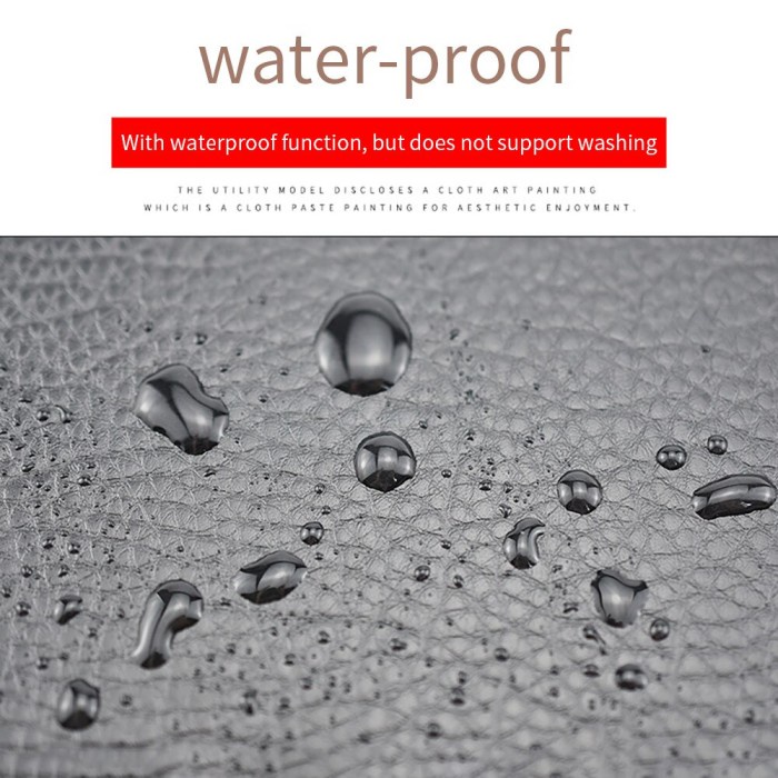 BAROKAH GAMIS Stiker sticker kulit tambal lem jok mobil sofa motor lem 10 x 20 cm