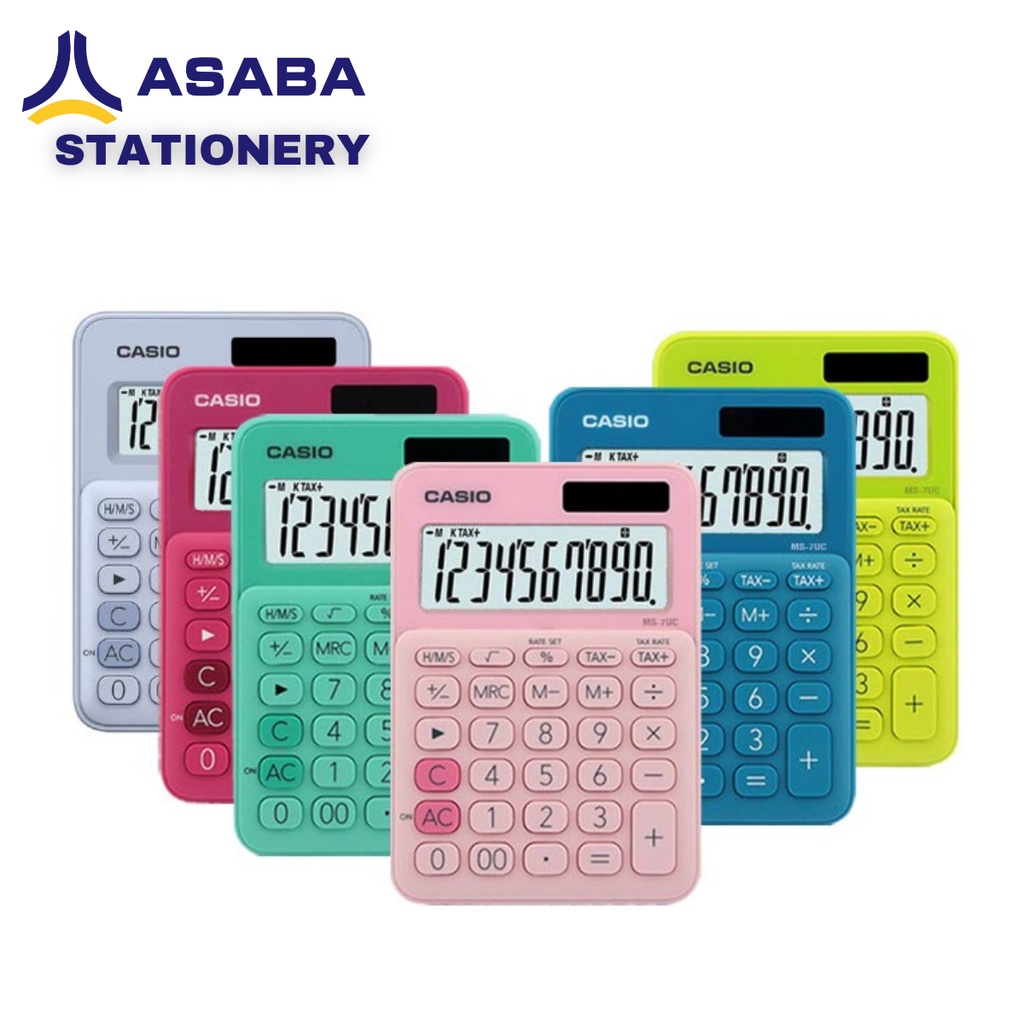 

Asaba Stationery - Kalkulator Casio MS-7UC
