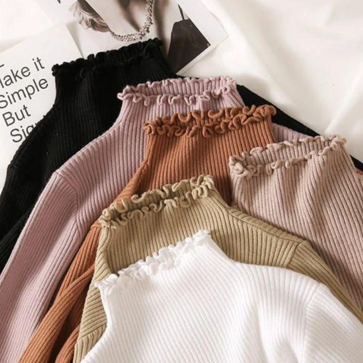 ★ INNER RAJUT / BAJU DALAMAN HIJAB TURTLENECK ▲